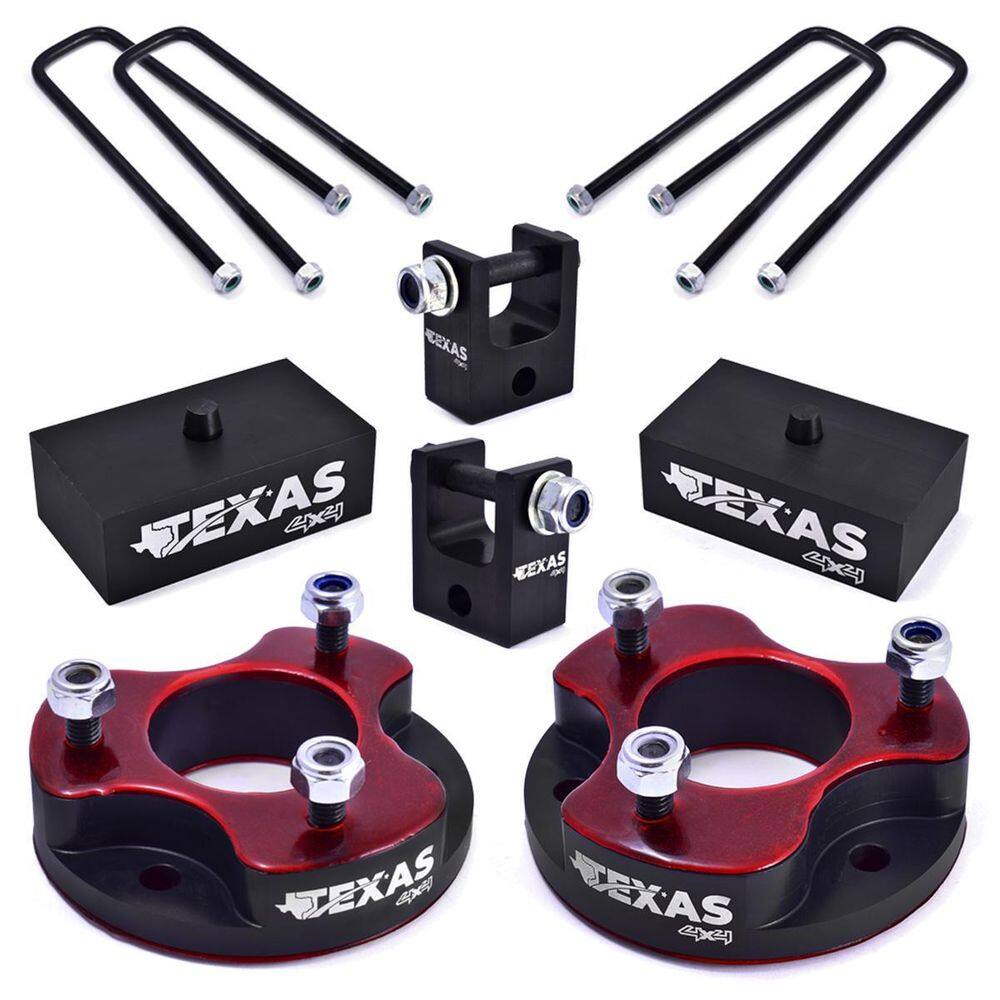 Kit Lift Calço Aluminio Dianteiro Traseiro L200 Triton 2009