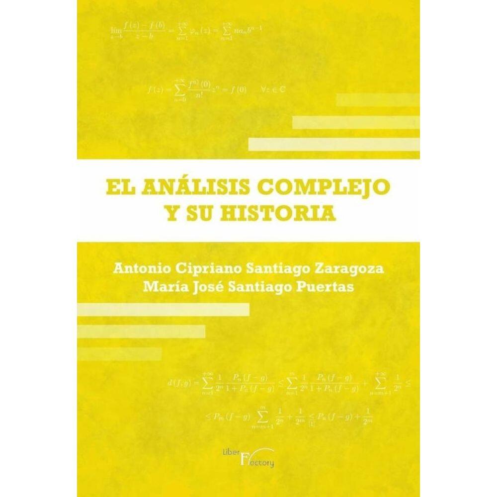 El análisis complejo y su historia - Espanhol