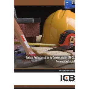 Tarjeta Profesional de la Construcción (Tpc). Formación Inicial - Espanhol
