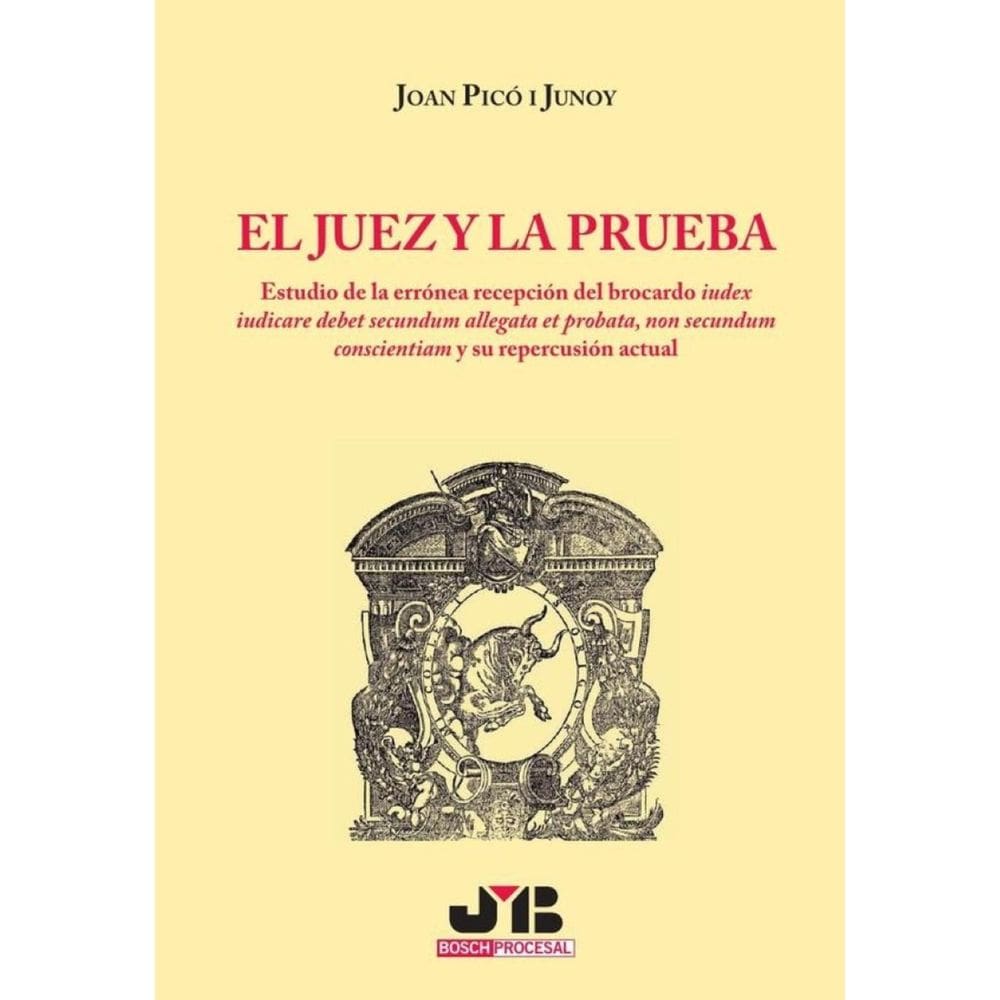El juez y la prueba. - Espanhol