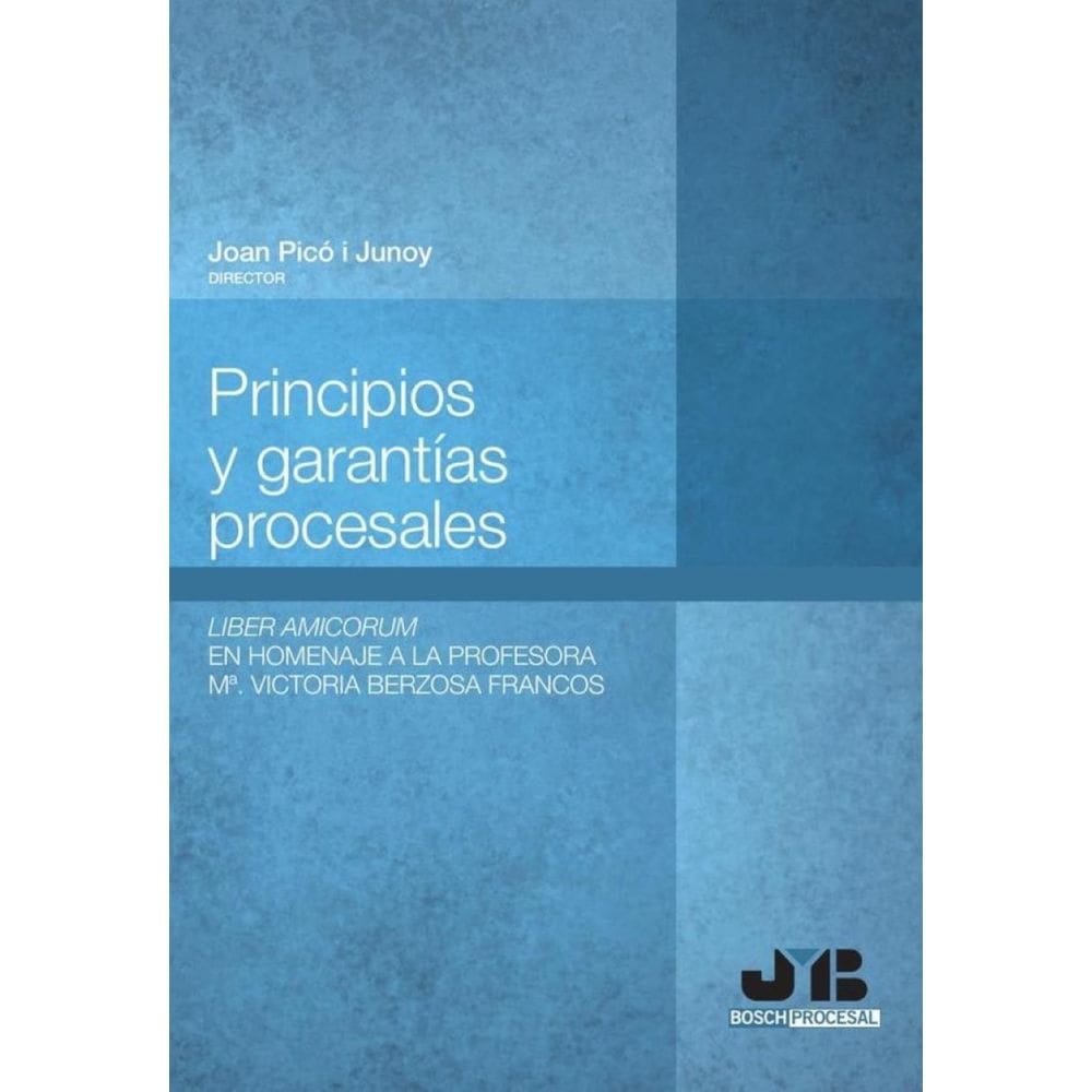 Principios y garantías procesales. - Espanhol