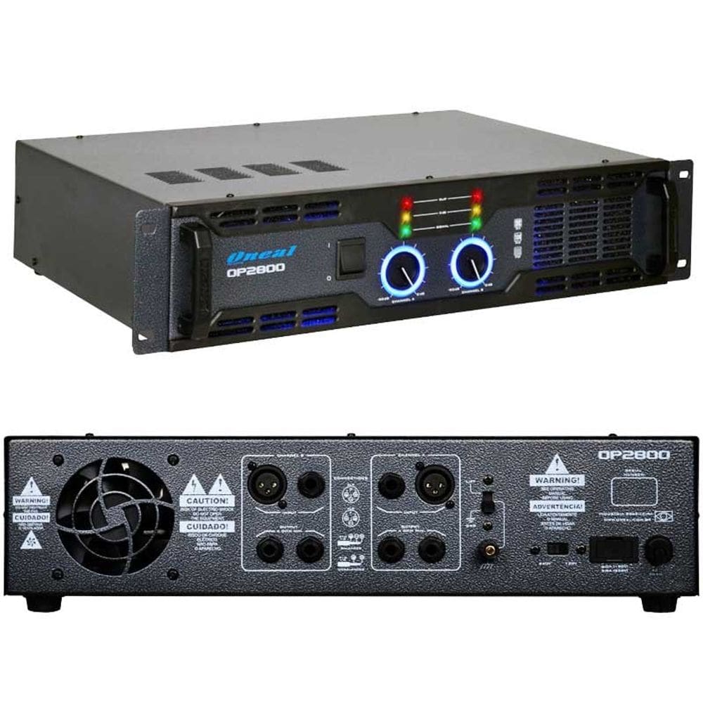 Oneal amplificador potência 500w op-2800