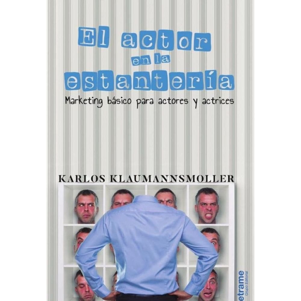 El actor en la estantería - Espanhol