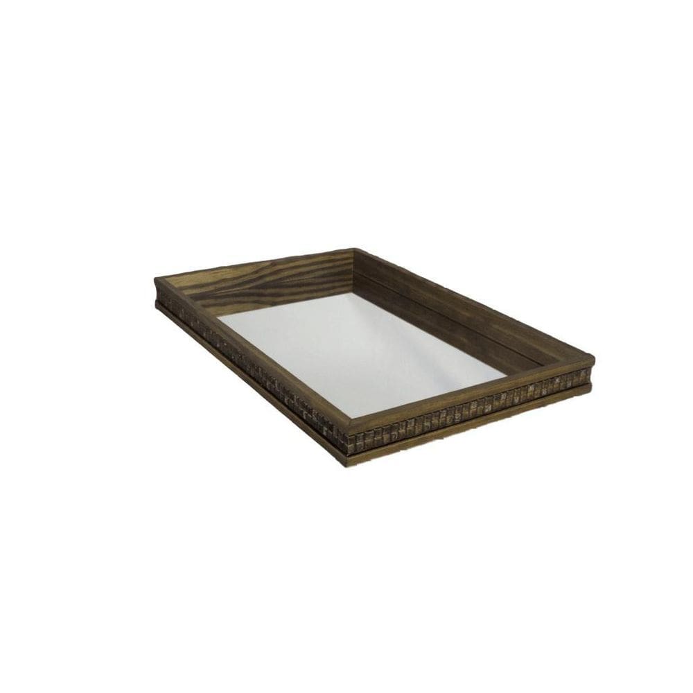 Bandeja Espelhada  30x45  Modelo Coquinho