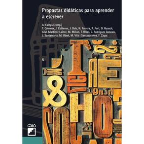 Propostas Didáticas para aprender a escrever - Português