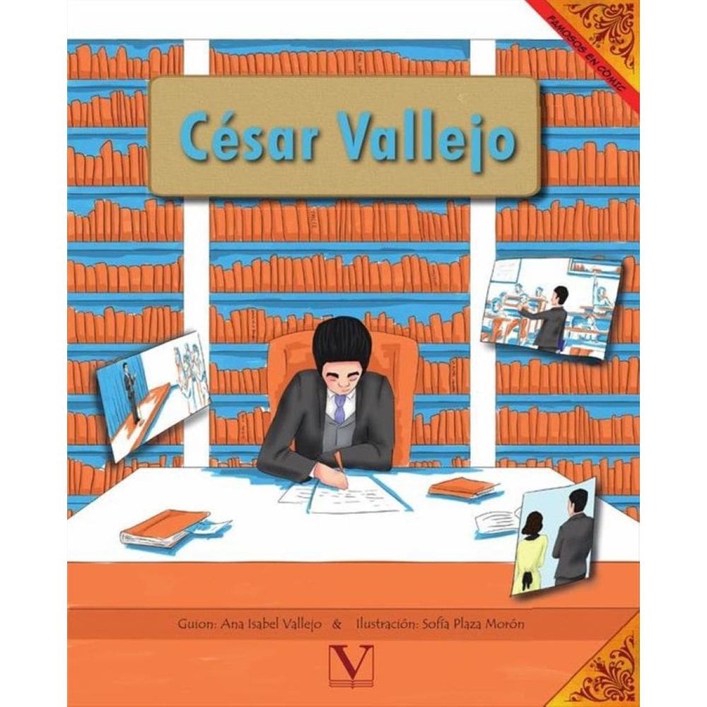 César Vallejo (Cómic) - Espanhol