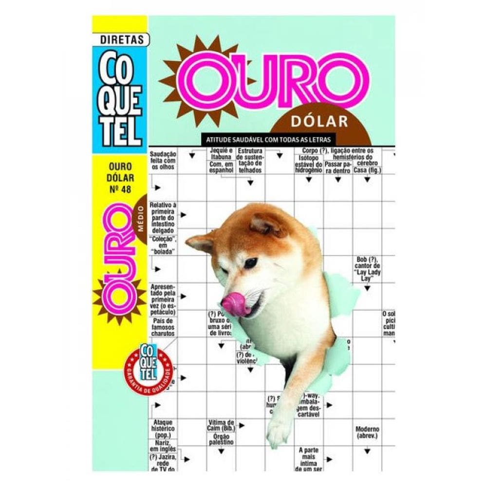 Livro Coquetel Ouro Dólar 48