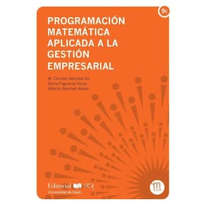 Programación matemática aplicada a la gestión empresarial - Espanhol