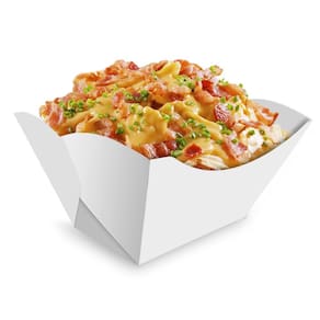 Embalagem Bandeja Multiuso e Nachos P Branco 1000u