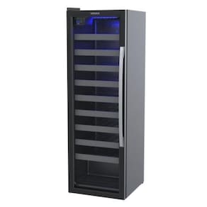Adega Piubella 200 para 50 Garrafas Preto Porta Invertida 220V Venax