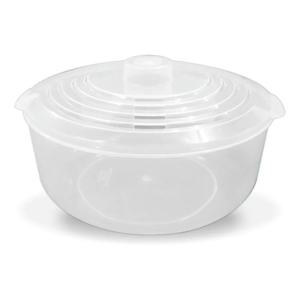 Panela De Arroz Para Microondas Prepara Alimento Faz Pipoca