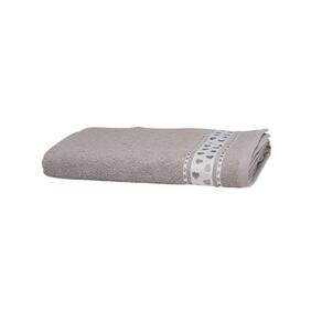 Toalha De Banho Jacquard Premium Döhler 70x140cm Corações