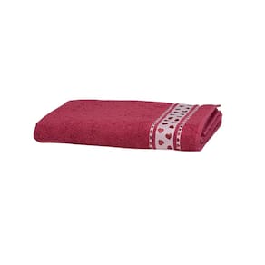 Toalha De Banho Jacquard Premium Döhler 70x140cm Corações