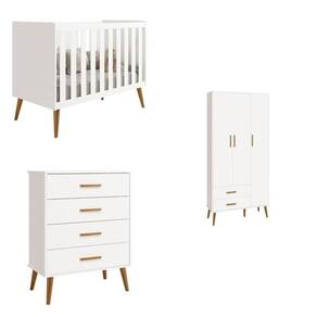 Quarto Infantil Completo Isis Branco
