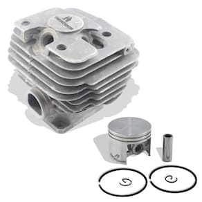 Kit Cilindro Completo Pistão Anéis Motosserra Stihl Ms 381