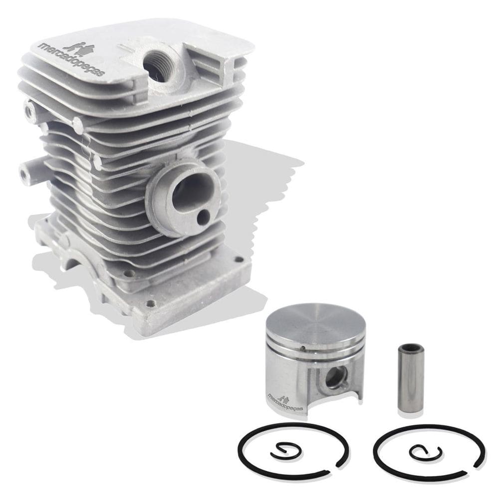 Kit Cilindro Com Pistão E Anéis Para Motosserra Stihl Ms 180