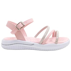Sandália Infantil Menina Casual Dia a Dia com Brilhos Super Confortável Flex Anatômico Kidy 191-1060