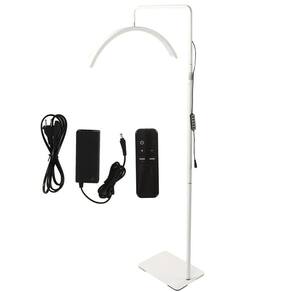 Luminaria Piso Led Arco Meia Lua Estetica Cilios Maquiagem Dentista Salao Beleza