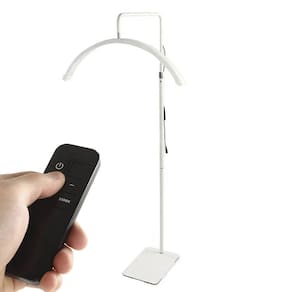 Luminaria Piso Led 36w Meia Lua Arco Estestica Dentista Cilios Maquiagem Estudio Tatuagem Salao Beleza