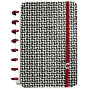 Caderno Príncipe De Gales 2.0 A5 60 Fls. Xadrez Preto