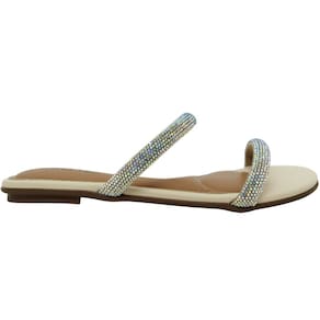Rasteirinha Casual Feminina Tiras Brilhante Beira Rio 8384.652