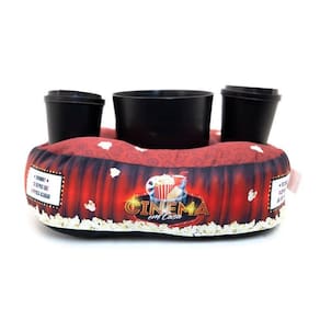 Almofada Porta Pipoca + Balde e Copos 550ml - 480g