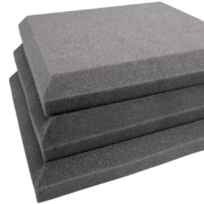 Pack Espuma Acustica Kit 23 Peças 50X50X2Cm Anti-Chamas