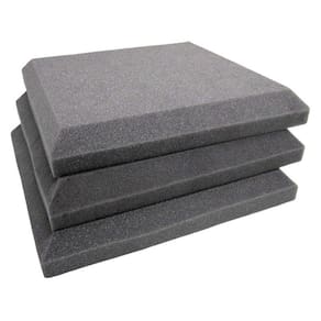 Espuma Acústica Auto Ext. 2,0 cm - 23 Placas - Cinza