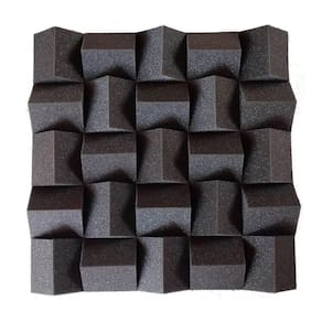 Difusor Acústico Alpha 60mm Cinza - NBR9178 26kg/m³