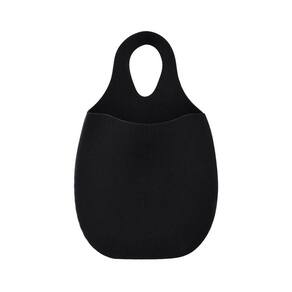 Lixeira para carro em neoprene - Preto / Azul
