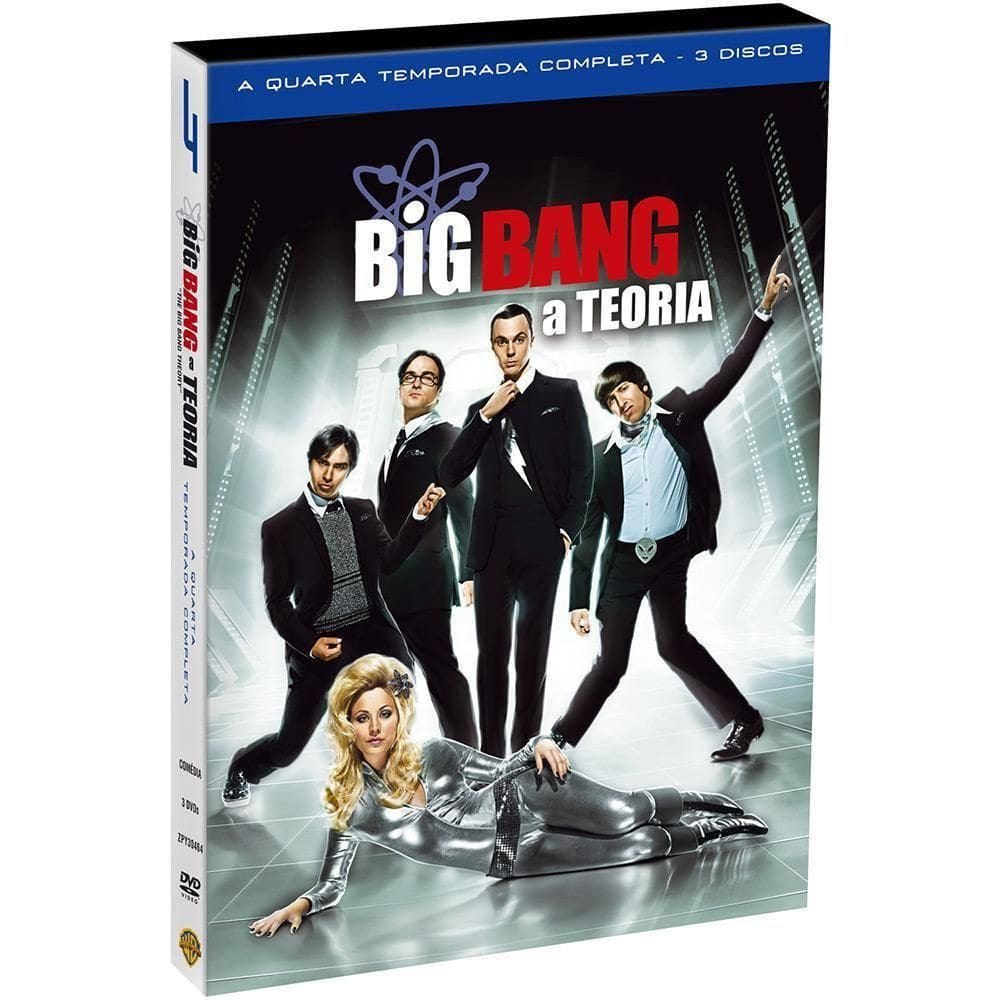 DVD Box Big Bang: A Teoria - 4ª Temporada 3 Discos