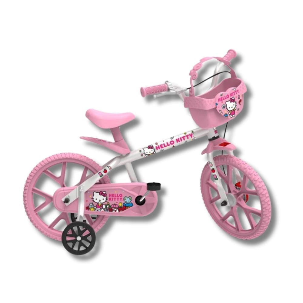 Bicicleta Aro 14 Hello Kitty - Bandeirante