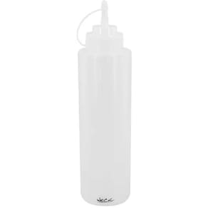 Bisnaga Grande Flexivel Profissional 1L 30Cm Weck Para Molhos Drinks Restaurante
