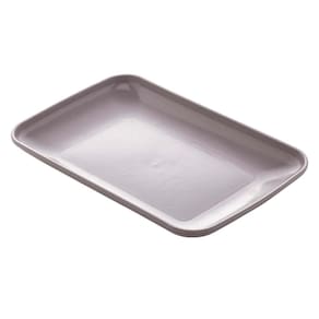 Travessa para Servir Bandeja Retangular 21,5x14x2,5cm Sobremesa Petiscos Salgados Sushi Lyor