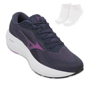 Tênis de Corrida Feminino Mizuno Virtue e Meia MZ24
