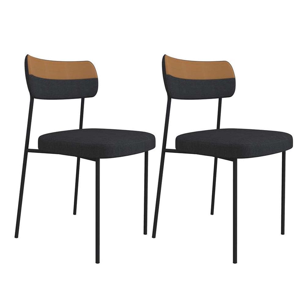 Conjunto com 2 Cadeiras Mila Linho - SSX Multicoisas