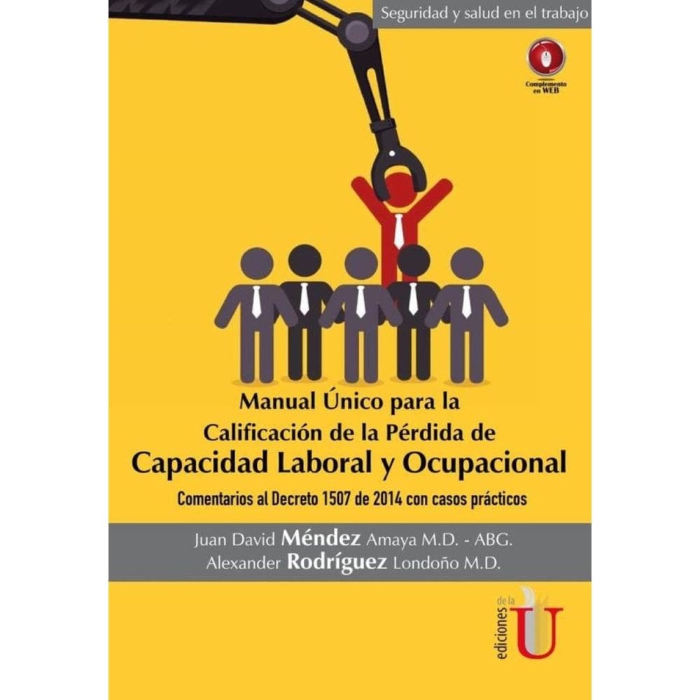 Manual Único para la calificación de da perdida de capacidad laboral y ocupacional - Espanhol