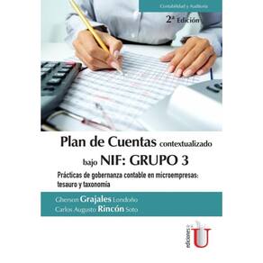 Plan de cuentas contextualizado bajo Nif: grupo 3 prácticas de gobernanza contable en microempresa