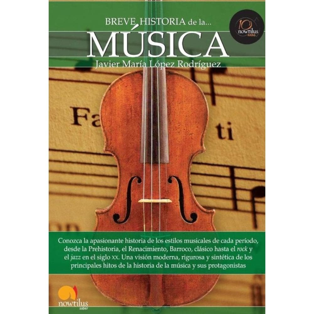Breve historia de la música - Espanhol