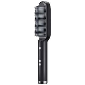 Escova De Cabelo Alisadora Elétrica Yourtarget Preto Bivolt