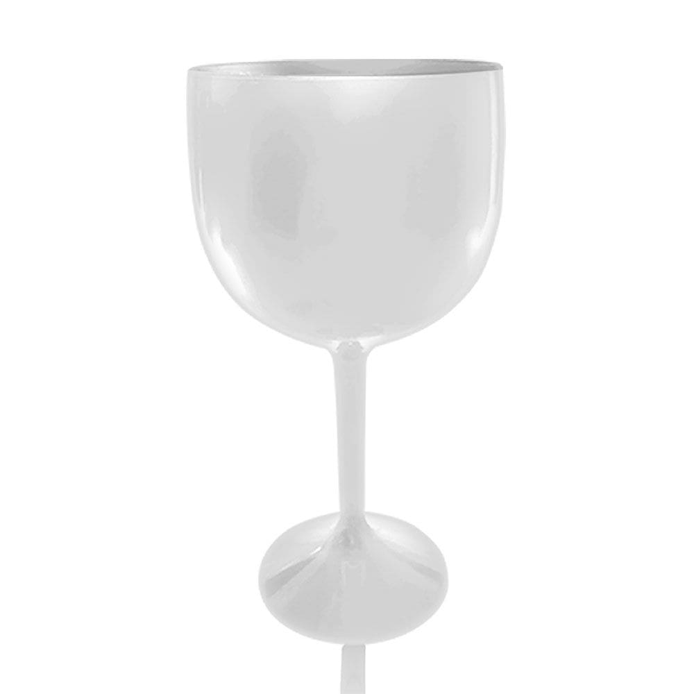 Taça Gin KrystalON Branca Acrílico PS 550 ml