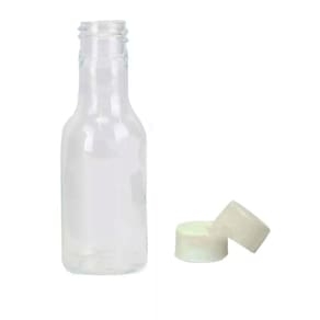 Garrafinha Pet 50Ml Tampa Branca 10 Unidades