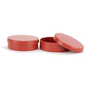 Latinha Mint to Be de Plástico Vermelha 5cm 50 unidades