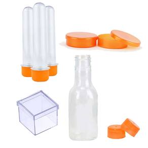Kit Tubete Latinha Caixinha 4X4 Garrafinha 50Ml Laranja