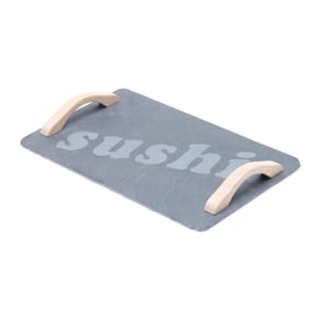Bandeja Travessa para Sushi em Ardosia 30cm