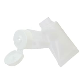 Bisnaga Plástica 30Gr Tampa Branca 10 Unidades