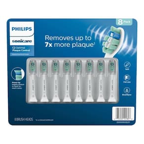 Refil Escova Philips Sonicare C2 Controle De Placa - 8 Unid