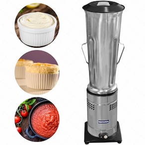 Liquidificador Industrial 10 Litros Baixa Rotação LQL10 Metvisa