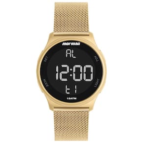 Relógio Mormaii Unissex Digi Dourado MO7700A/8D
