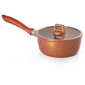 Panela 18cm Antiaderente Laranja Graniflon Moda do Chef